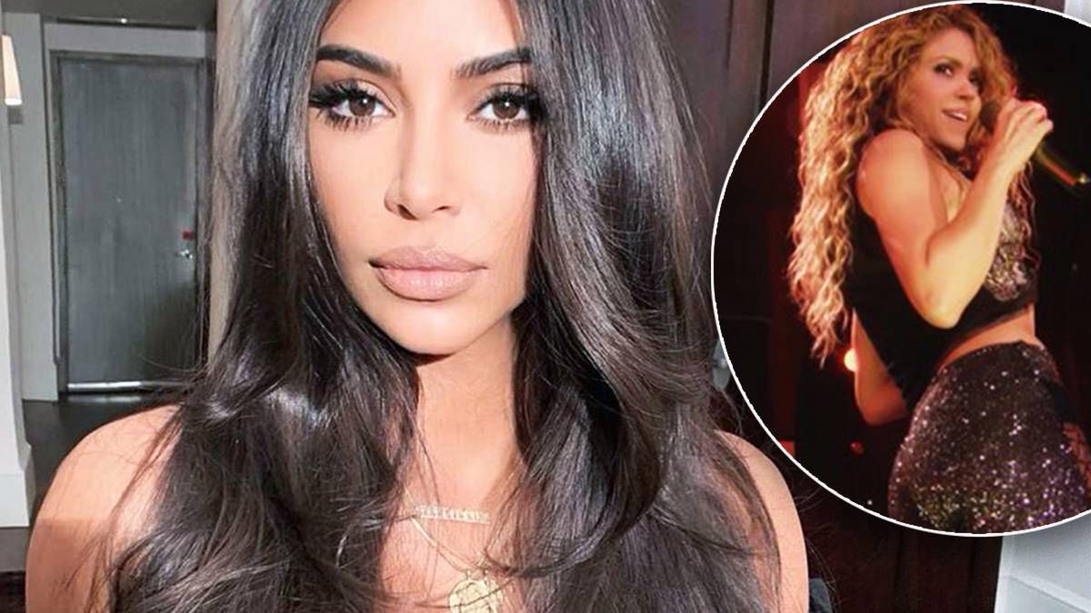 Kim Kardashian zapragnęła burzy blond loków jak Shakira. Efekt? Świetny!