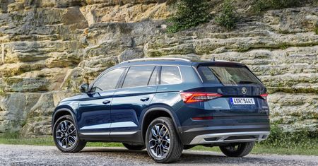 Skoda Kodiaq Scout - bardziej terenowa, ale głównie z wyglądu