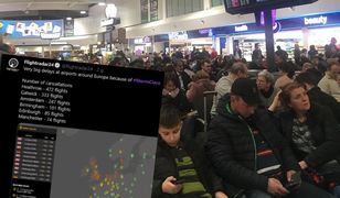 Huragan "Ciara" nad Europą. Setki odwołanych lotów