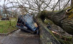 Pogoda. "Sabina" czy "Ciara"? Huraganowy wiatr uderzył z potężną siłą