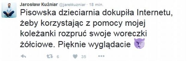 Kłótnia Jarosława Kuźniara i Anny Kalczyńskiej na Twitterze