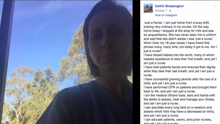 "Jesteś tylko pielęgniarką" - jej odpowiedź skradła serca milionów