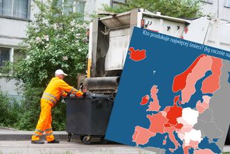 Mapa śmieciarzy. Polacy drugim najmniej śmiecącym narodem w Europie