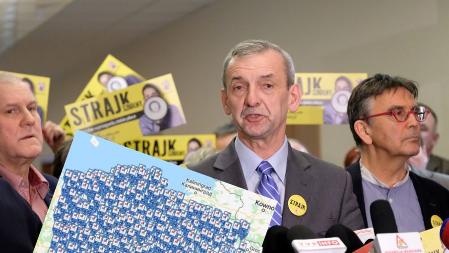 Około 85 proc. szkół weźmie udział w strajku 8 kwietnia - przekazał Sławomir Broniarz, prezes ZNP