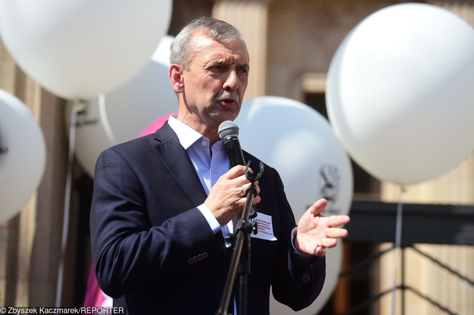 Sławomir Broniarz, prezes Związku Nauczycielstwa Polskiego