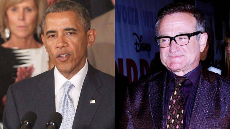 Barack Obama i Robin Williams