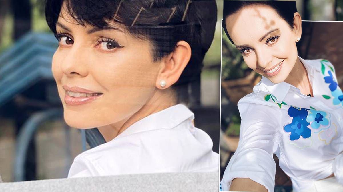 Dorota Gardias w zachwycającej białej koszuli z sieciówki. Wiemy, gdzie ją kupiła i ile kosztuje