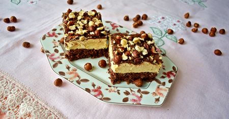Ciasto czekoladowo-orzechowe z nutellą