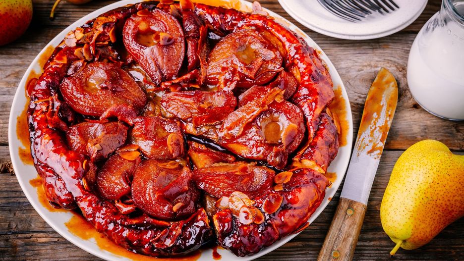 Tarta tatin z gruszkami. Wymarzony deser na jesień