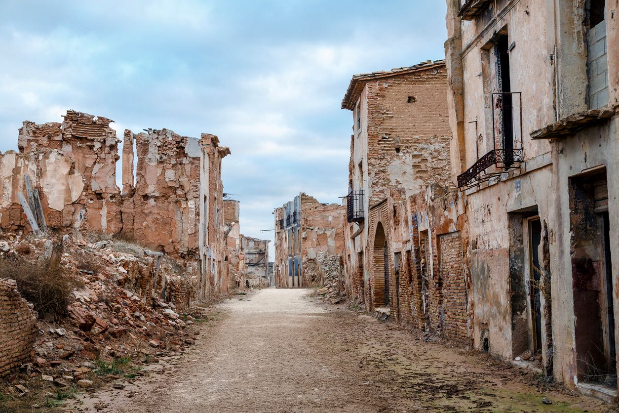 14. Belchite, Hiszpania