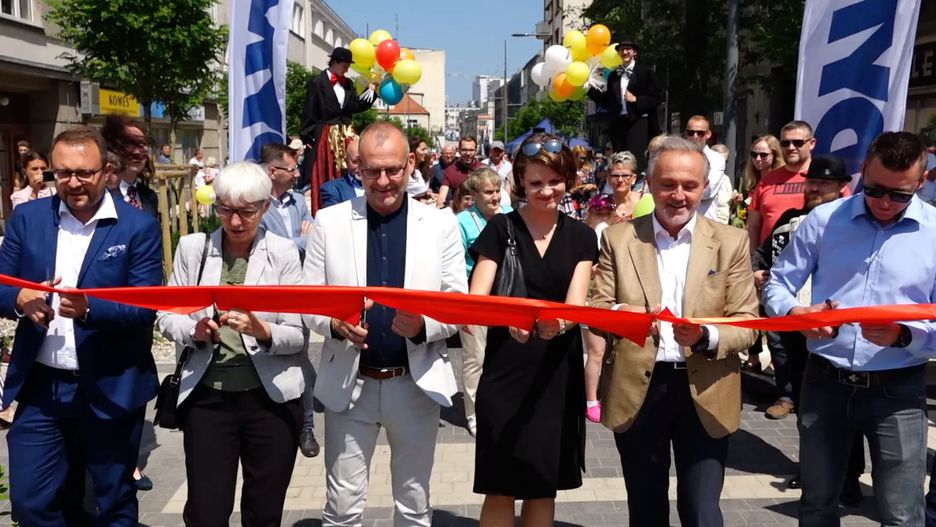 Pierwszy "woonerf" w Gdyni powstał na ul. Abrahama