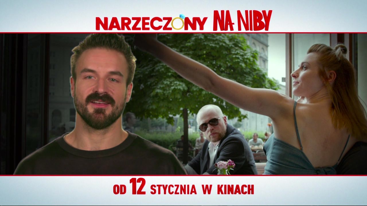 Gwiazdy komedii romantycznej "Narzeczony na niby" przesyłają życzenia noworoczne [WIDEO]