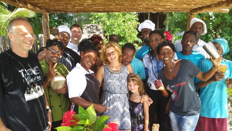 Na Zanzibar Joanna Frenkiel pojechała z mężem i trójką dzieci