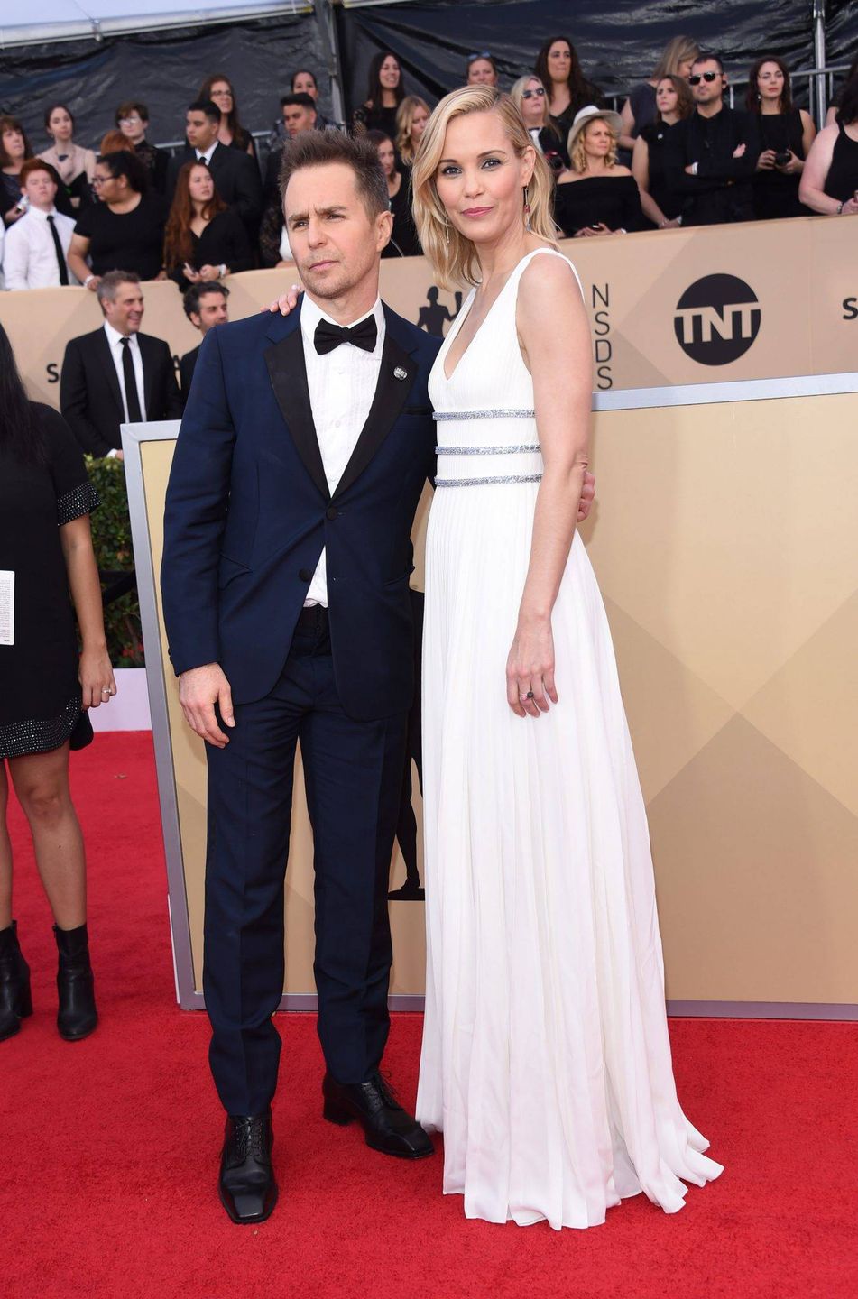 Sam Rockwell i Leslie Bibb -  SAG Awards 2018,