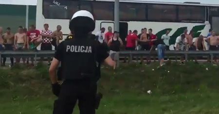 Brutalna bitwa kiboli na A1 zatrzymała wakacyjne wyjazdy Polaków