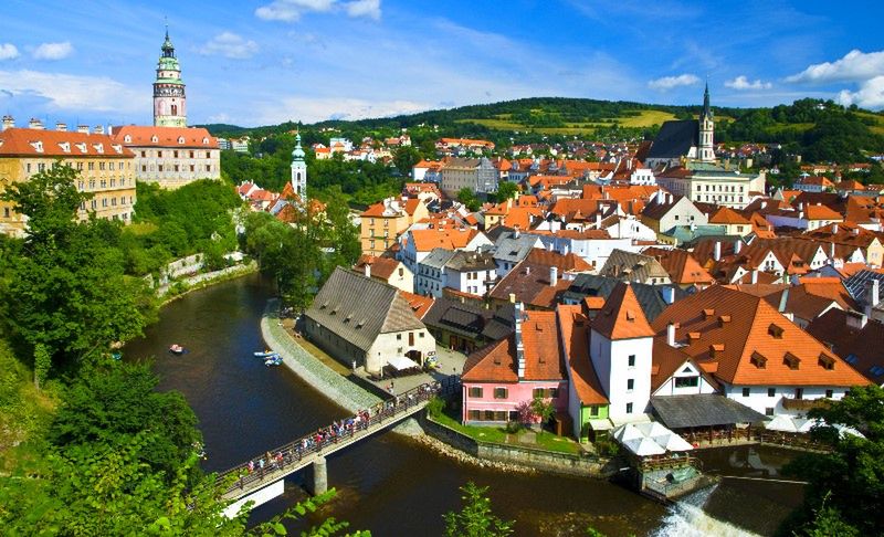 Czeski Krumlov - perła południowych Czech