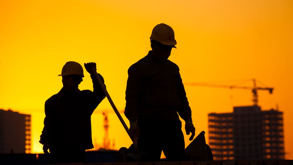 Ukraińscy pracownicy są obecni na niemalże każdej polskiej budowie.