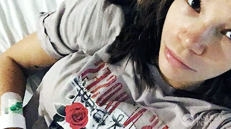 Maja Bohosiewicz w szpitalu