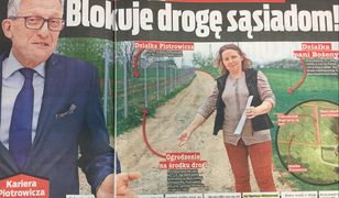 Stanisław Piotrowicz kontra sąsiedzi. Postawił płot, zablokował drogę i nie odbiera telefonu