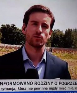 Wpadka Piotra Dąbrowicza przejdzie do historii. Widzowie pocieszają reportera TVN24