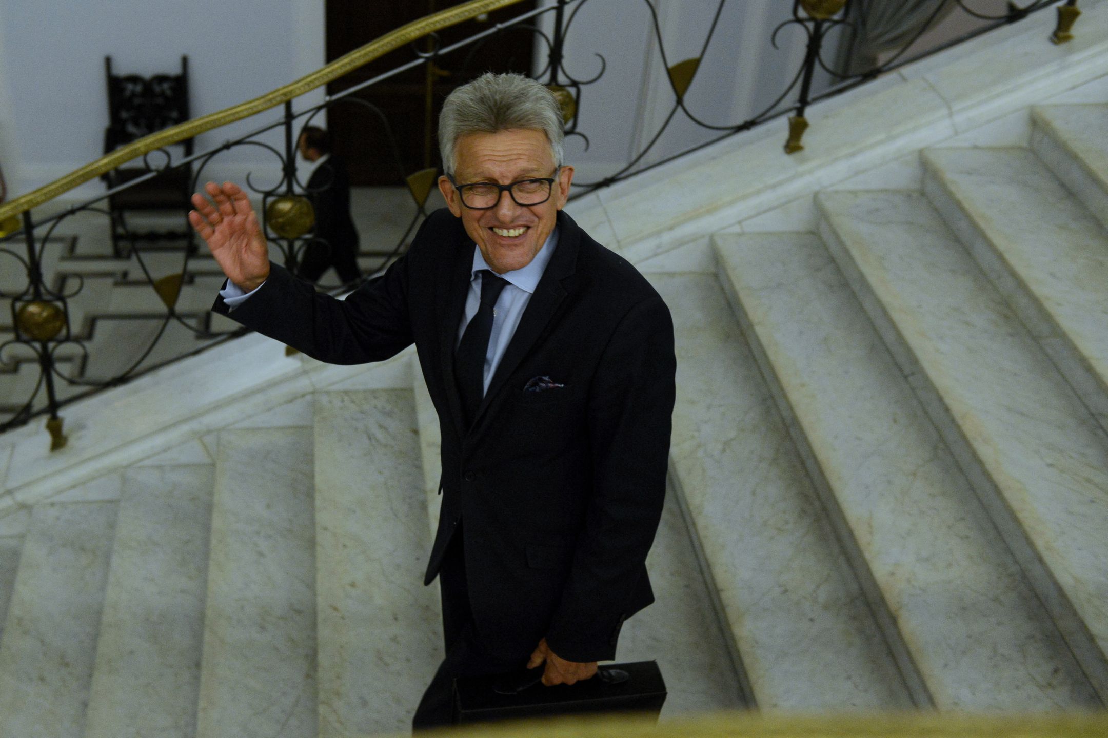 Stanisław Piotrowicz po zakończeniu komisji 