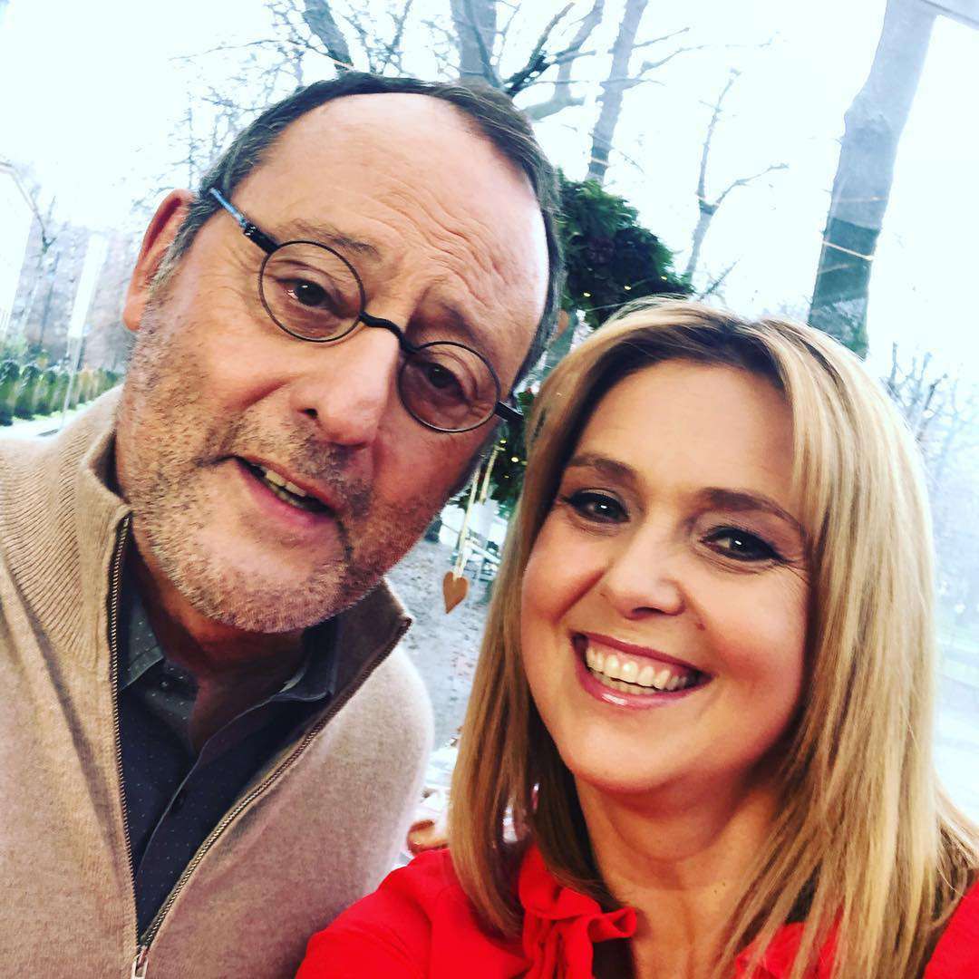 Jean Reno i Ewa Wachowicz