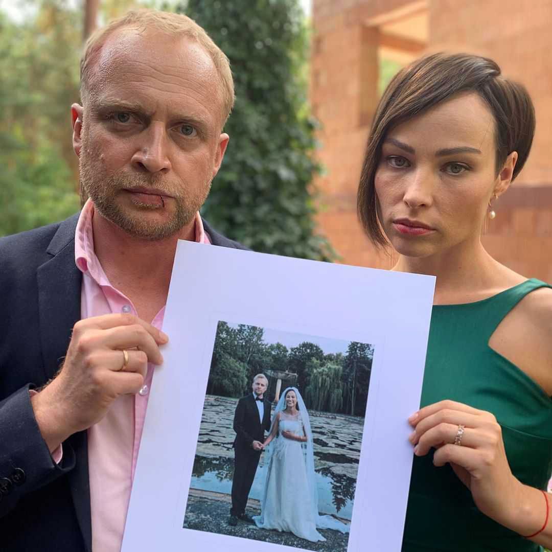 Piotr Adamczyk i Weronika Książkiewicz