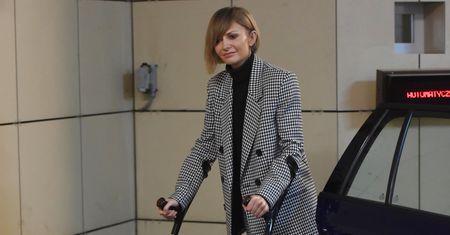 Kasia Stankiewicz o kulach. Było jej ciężko, ale i tak dotarła na rozmowę do "DDTVN"