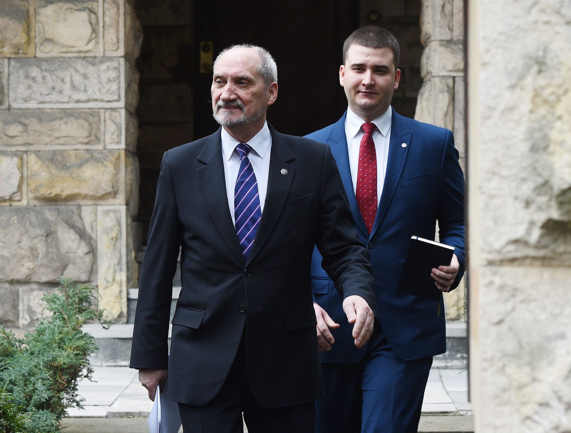 Antoni Macierewicz i Bartłomiej Misiewicz