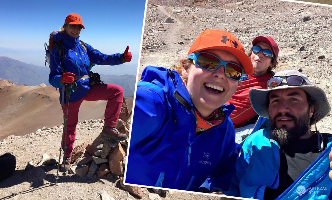Wow! Ewa Wachowicz zdobyła szczyt najwyższego wulkanu świata!
