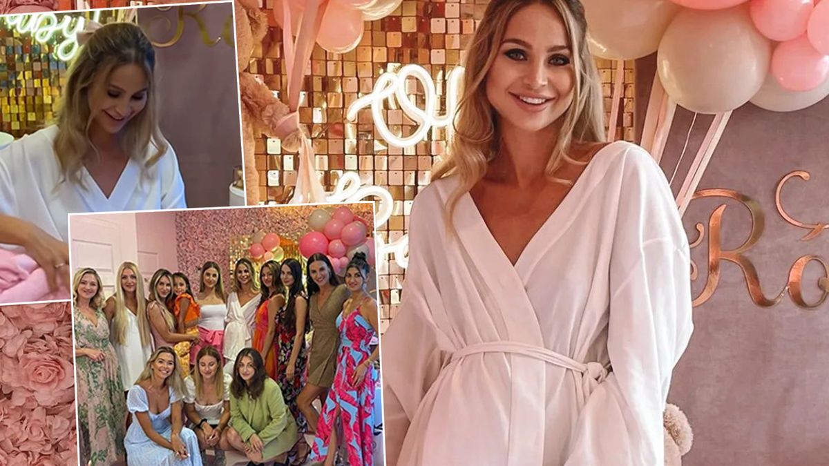 Hanna Żudziewicz miała piękny baby shower! Dekoracje nawiązywały do imienia córeczki, a wszystko było przesłodkie