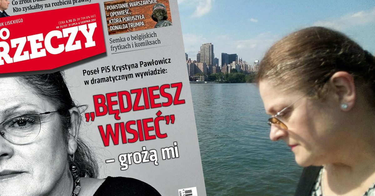 "Będziesz wisieć". Krystyna Pawłowicz narzeka na hejt w "dramatycznym" wywiadzie