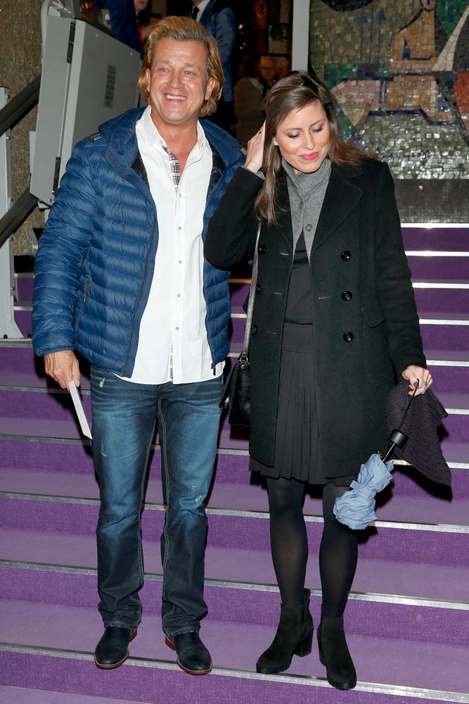 Jarosław Jakimowicz z żoną w teatrze. Urocza para?