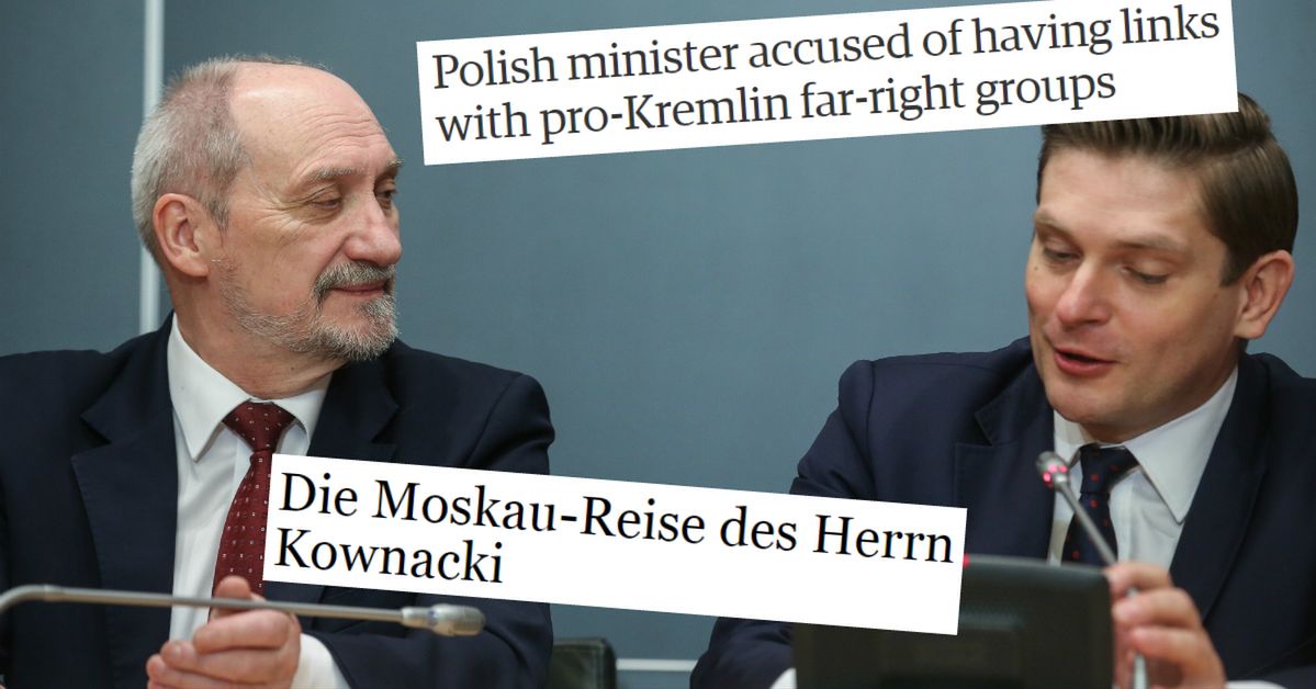 Macierewicz "zagraża bezpieczeństwu" Polski. Brytyjscy dziennikarze mają dowód na powiązania z Rosją