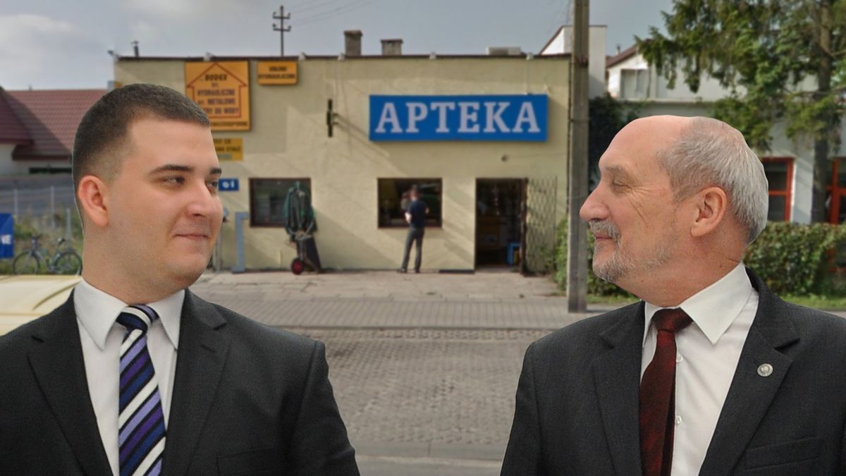Bartłomiej Misiewicz i Antoni Macierewicz