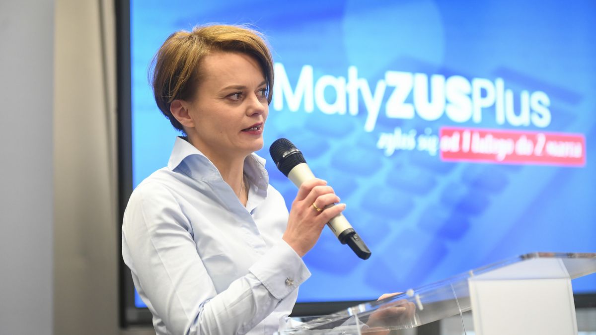 Jadwiga Emilewicz, minister rozwoju.