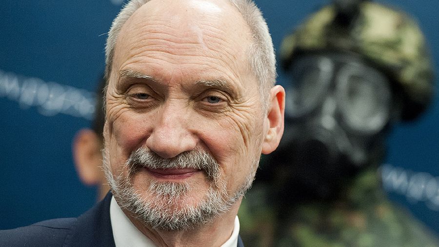 Minister obrony narodowej Antoni Macierewicz