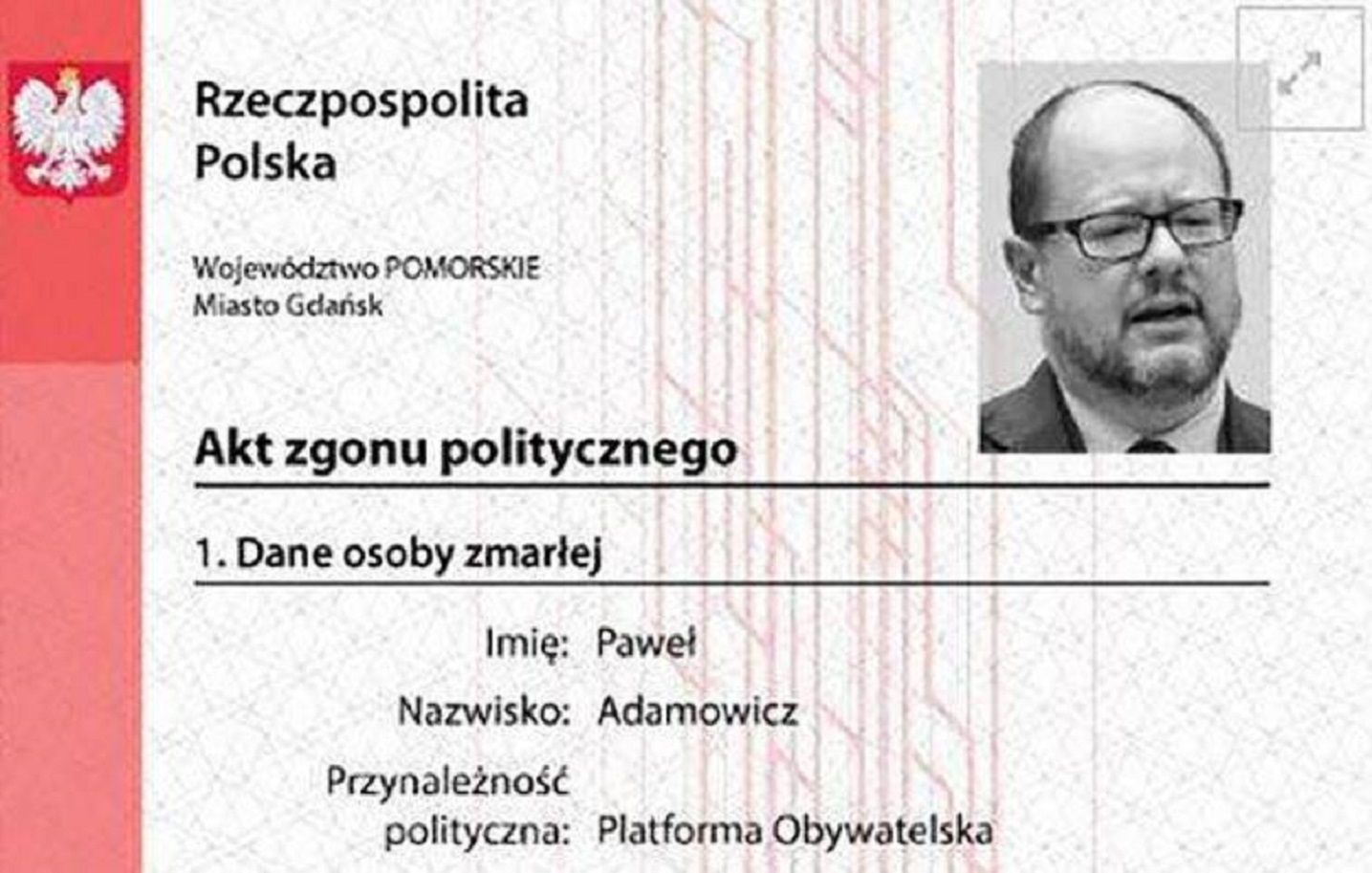 Sąd Okręgowy w Gdańsku nakazał wznowienie śledztwa w sprawie politycznych aktów zgonu"