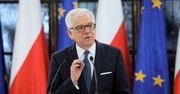 Szef MSZ Jacek Czaputowicz wychodzi ze studia. "Nie wiem co się wydarzyło w Nowej Zelandii"