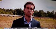 Wpadka Piotra Dąbrowicza przejdzie do historii. Widzowie pocieszają reportera TVN24