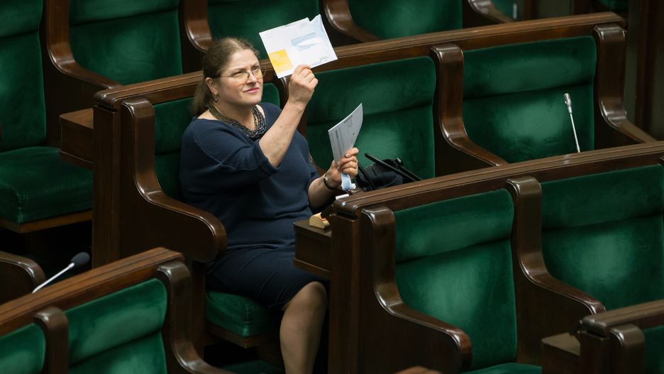 Krystyna Pawłowicz w Sejmie