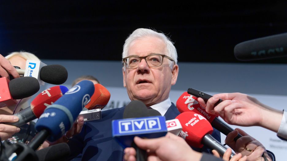 "Za" Rosją miał głosować m.in. szef MSZ Jacek Czaputowicz