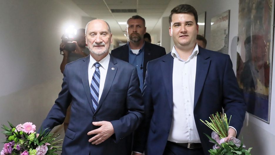 Antoni Macierewicz i Bartłomiej Misiewicz uczestniczyli we wtorek w sympozjum dot. bezpieczeństwa Polski