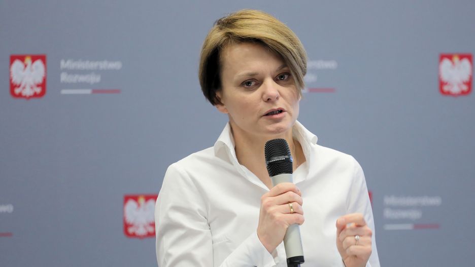 Minister rozwoju Jadwiga Emilewicz 