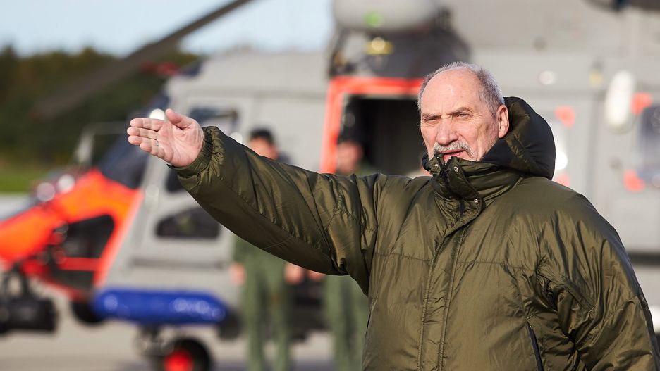 Antoni Macierewicz stał się bohaterem gdańskiego muralu