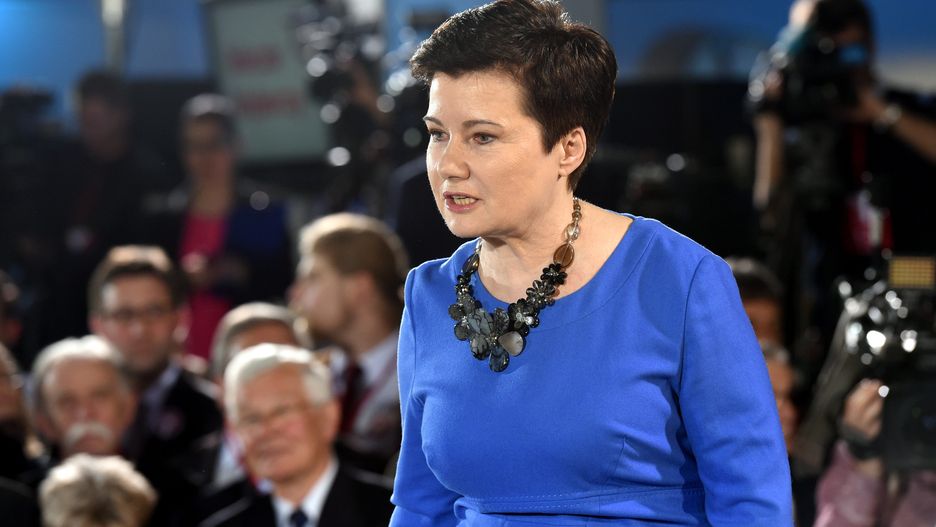 Prezydent Warszawy Hanna Gronkiewicz-Waltz