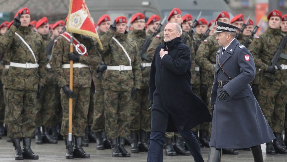 Były minister obrony Antoni Macierewicz 
