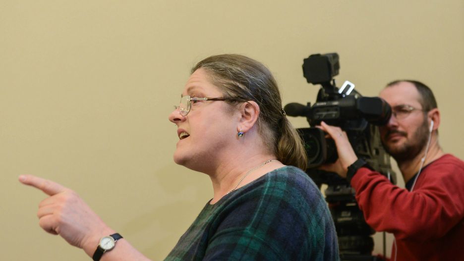 Krystyna Pawłowicz do dziennikarza TVN24: na kolana i przeproś