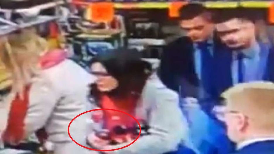 Aleksandra Dulkiewicz na zakupach