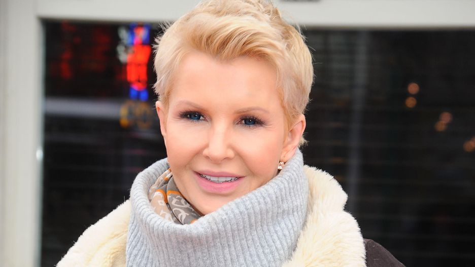 Joanna Racewicz podczas eventu w Warszawie